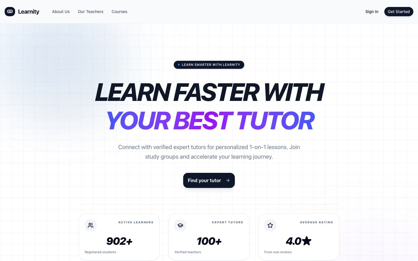 Learnity screenshot